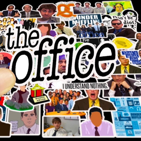 The Office Stickers (50 stk.) Meme Stickers 4-pak
