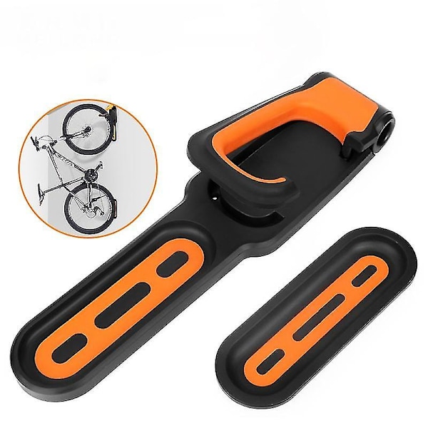 1pc Fjärrcykelställ Fällbart Vertikalt Cykelställ Orange