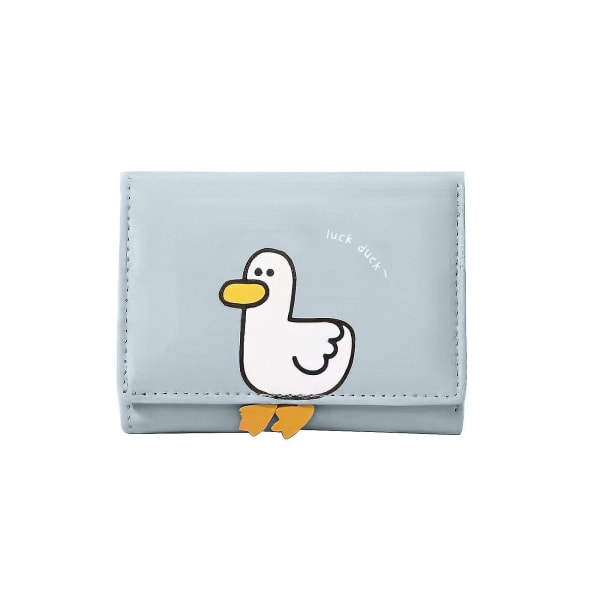 Söta plånböcker för kvinnor, liten plånbok i läder för flickor och damplånbok för damer
