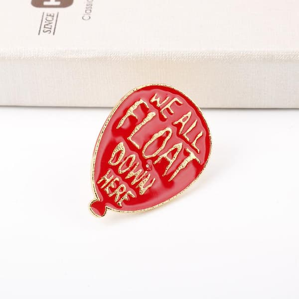 WABJTAM We All Float Down Here Hard Enamel Pin Badge