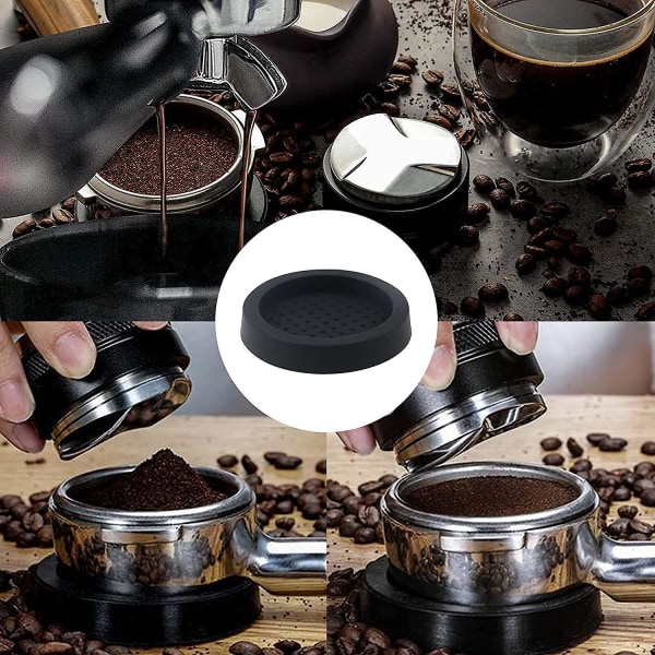 Uusi, soveltuva kahvinpoistotyyny Espresso silikonipeukalointityyny Kahvinpuristintyynylle 60mm