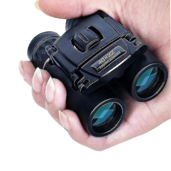 40x22 Hd Kraftig kikkert 2000m Langdistanse sammenleggbar miniteleskop Bak4 Fmc Optisk For Jakt Sport Outdoor Campin