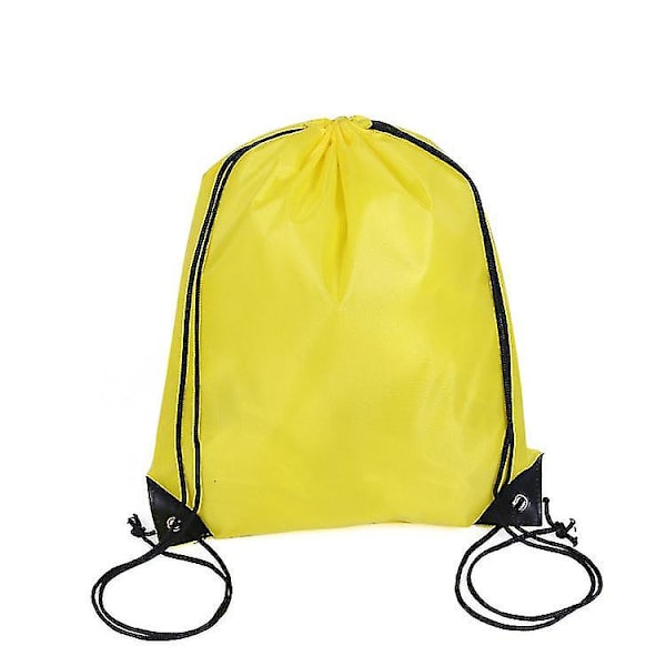 5 stk. snørepose 210d polyester reb pose træk nylon pose