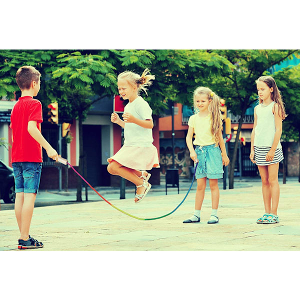 5 meter lång hopprep - flerspelarhopprep