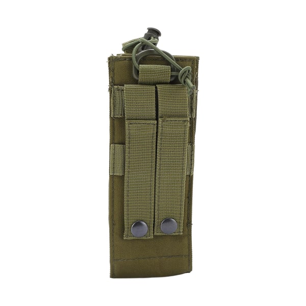2024 Utomhus Militär Radio Magasin Väska Fick Oxford Tyg Hållbar Intercom Holster Midjeväska Grön
