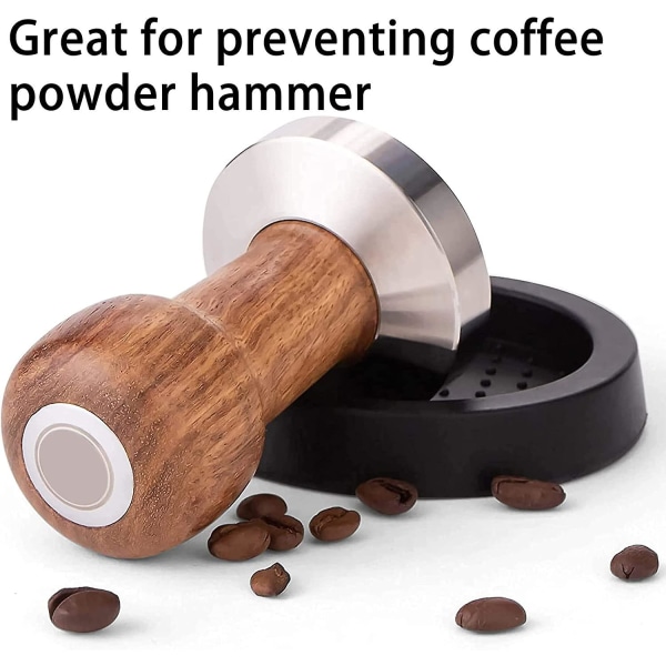 Uusi, soveltuva kahvinpoistotyyny Espresso silikonipeukalointityyny Kahvinpuristintyynylle 60mm