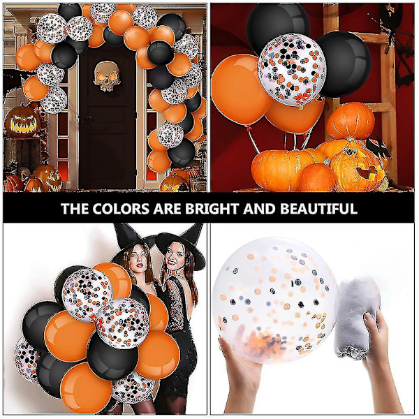 Accent Decor Halloween Dekorationer Halloween Pynt Halloween Fest Balloner Halloween Tilbehør Festi