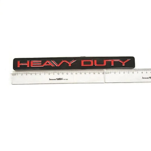 Abs Heavy Duty bil svart klistermärke Emblem Badge Logotyp