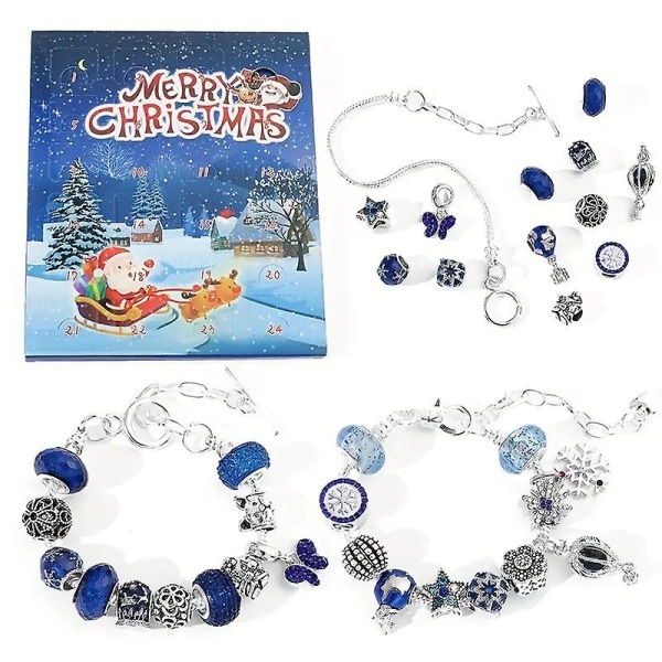 Asia Christmas Sleigh Blind Box Set Santa Claus Kreative gaver Send lykønskningskort velsignelser