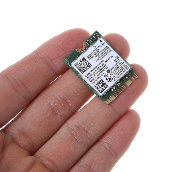 For Dell For Intel Dual Band Wireless-ac nettverksadapter 7260 7260ngw Ngff For M.2 Bluetooth-kompatibel Wifi-kontakt C