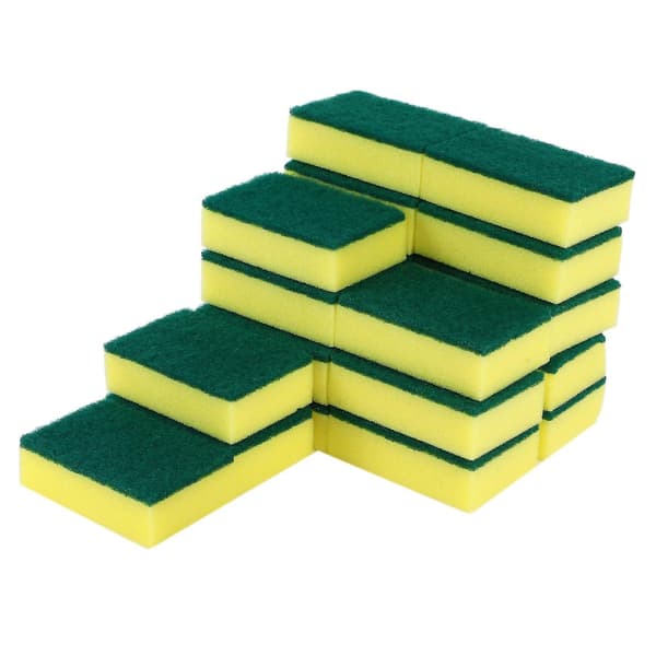 Kompatibel med kraftig multi-use non-scratch svamp - 20 pakke
