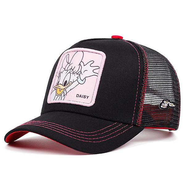 Cartoon broderad Mickey Mouse baseball keps utomhus mesh duckbill keps sommar solskydd andningsbar hatt Daisy