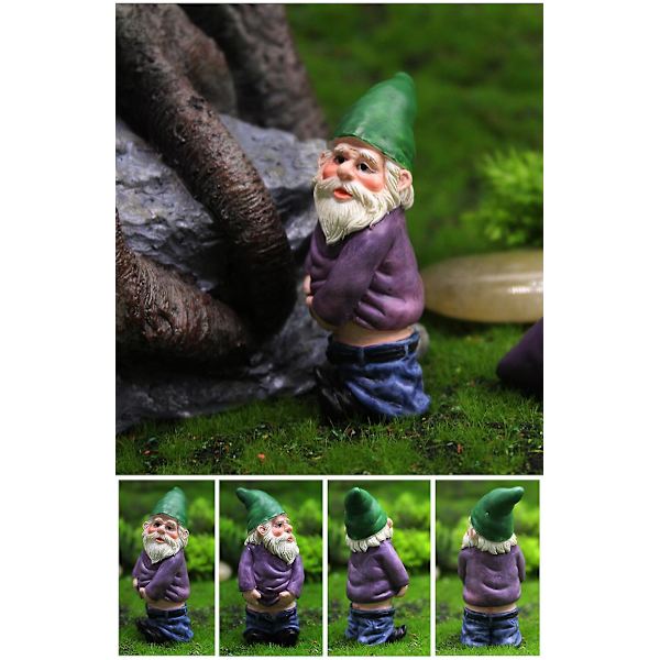 Hartsvägg av Resin Moss för Miniatyrträdgårdar - Utomhus Dekoration med Älvor, Dvärgar och Blomkrukor