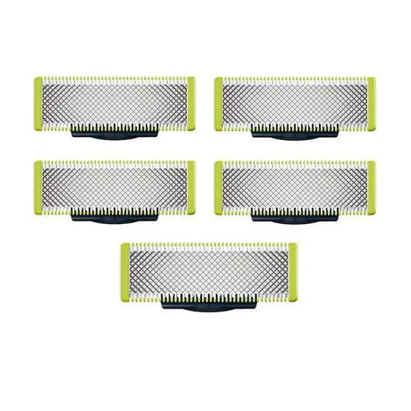 5 stk blad kompatibelt med Philips Oneblade-kompatibelt blad barberhode Qp210 Qp220 Qp230 Qp2520 Qp2530 Qp2527 Qp2533 Qp2630 Qp6520