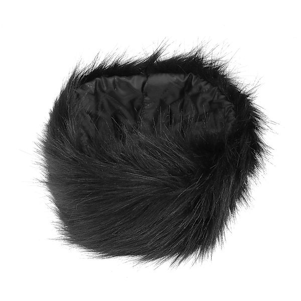 Varma pannband Kvinnor Huvudbonader Öronvärmare Vinter Öronmuffar Pannband Vinter Öron Pannband Kallt Väder Hatt Faux Päls Hårband