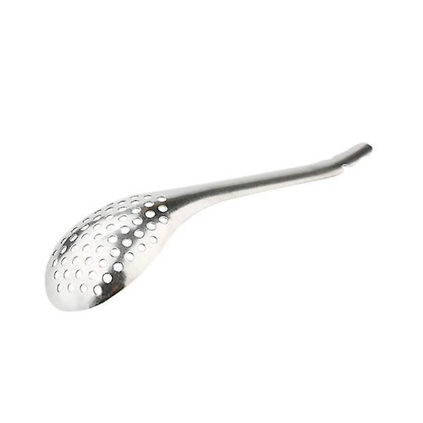 Sfärisk Sked - 2-pack Rostfritt Stål Sfärisk Sked Molekylär Spårbar Sked Kök-(silver)