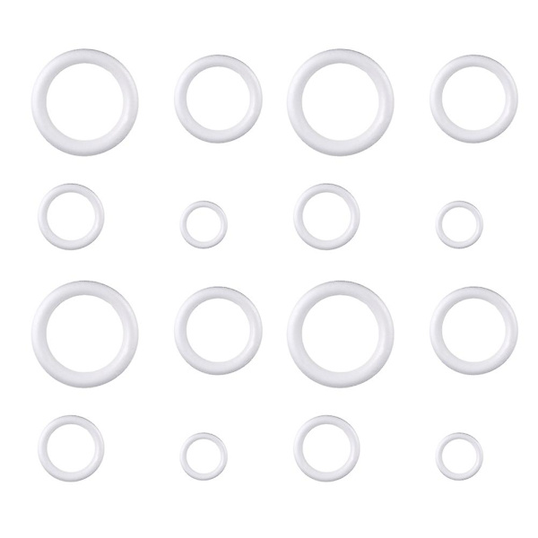 16 st DIY Bipeltate Donut Krans Hantverk Tillbehör Runda Cirkel Ornament