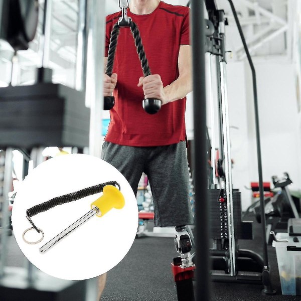 Fitnessudstyr Modvægtsstykke Låse Modvægtsstykke Magnetisk bælte Træk Rope Kombinationsstyrke