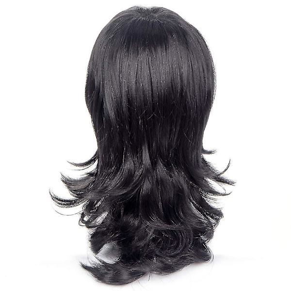 Cosplay Shouta Aizawa Peruk Anime Lång Svart Peruk För Halloween Maskeradfest