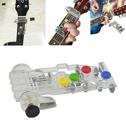 Gitarrlärningssystem Undervisning Övningsverktyg Hjälp Chord Buddy Lektionstränare