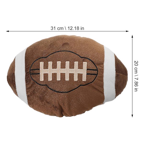 Plush Fotboll Kudde Fluffig Plysch Sportboll Plysch Fotboll Fylld Kudde Fylld Fotboll Dekoration