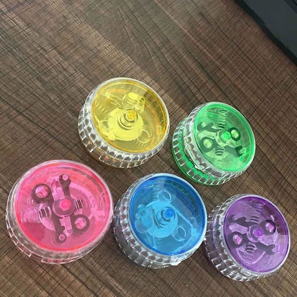 Plast Responsive Yoyo Ball Kids Toy Led Blinkande Leksak Presenter För Barn Nybörjare Lärare