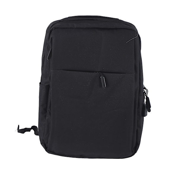 2024Travel Laptop Rygsæk Unisex Arbejde Laptop Rygsæk med USB Opladningsport Computer Taske Casual Daypack til Mænd Kvinder Sort