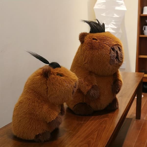 Gosedjur Capybara Dock Capybara Plyschdocka Sovkudde