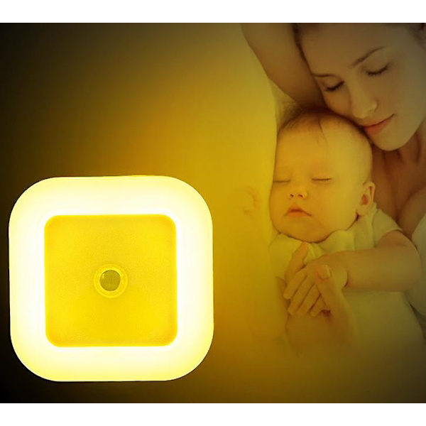 LED-nattlampa, plugin [6-pack] Super Smart Dusk to Dawn Sensor, nattlampor lämpliga för sovrum, badrum, trappor, kök, hall, barn, vuxna,