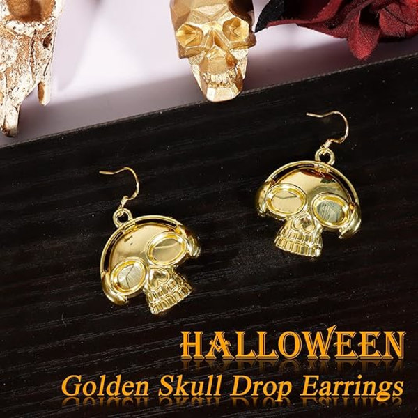 1 Par Halloween-örhängen, Halloween-festörhängen (2)