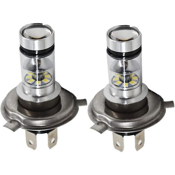 100w Valkoinen Led-ajovalopolttimo H4 Yamaha Yzf R6 1999-2002 Polttimo