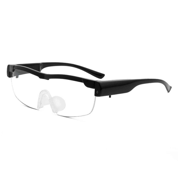 LED-upplysta glasögon, förstoringsglasögon för ålderssynthet, nattupplysta lysande försynthetsglasögon（160 procent）