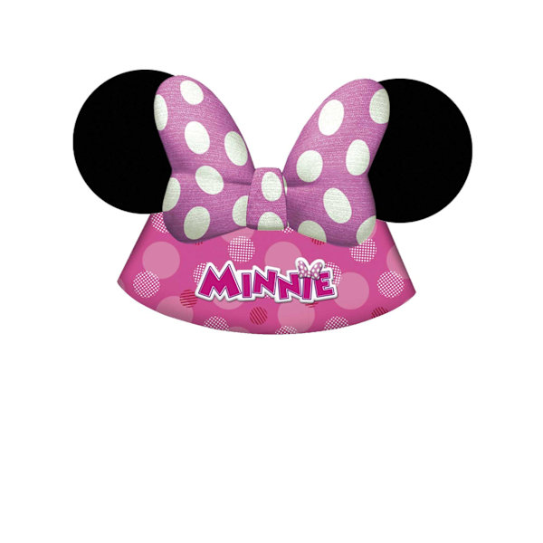 6 Minnie Bow-Tique Partyhattar
