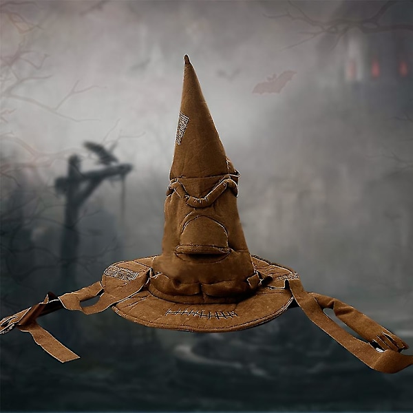 Harry Potter Hogwarts Sorterende Hat Halloween Karneval Troldmandsmagi Kostume Tilbehør Hovedbeklædning Gaver