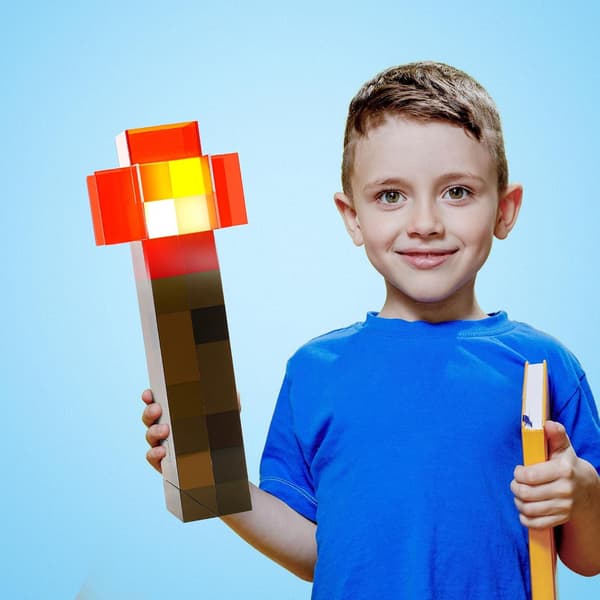 LED-lampe | USB genopladelig + batteri til natlys, kostume cosplay, rollespil