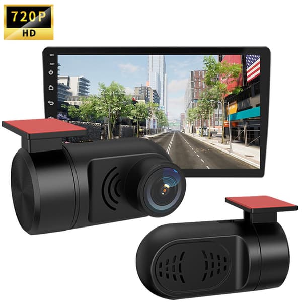 Android Usb Trådlös Dashcam Dvr Dold