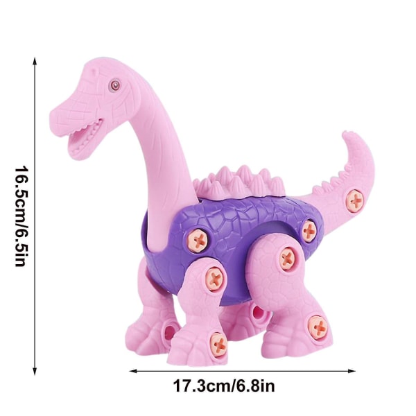 Dinosaur Legetøj Dino Legetøj Med Borestamme Pædagogisk Legetøj Med Værktøj Til Børn