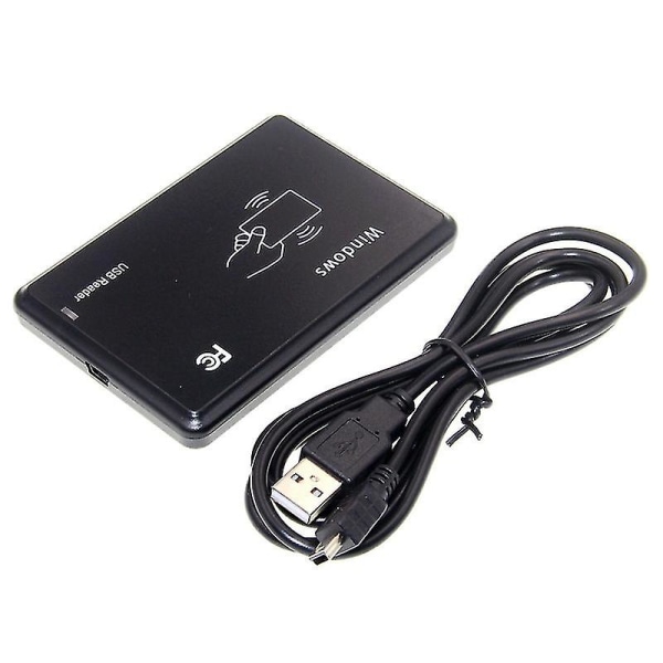 ID RFID Reader Writer 13,56MHz Kortlæser USB Reader 1326 Home Distance Card og EM4100 IC NFC Card Access Control System Home Again Microchip Scanne