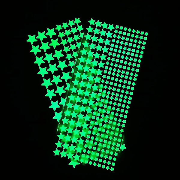 Glow In The Dark Stars För Tak Pojkar Vuxna Flickor Stickers