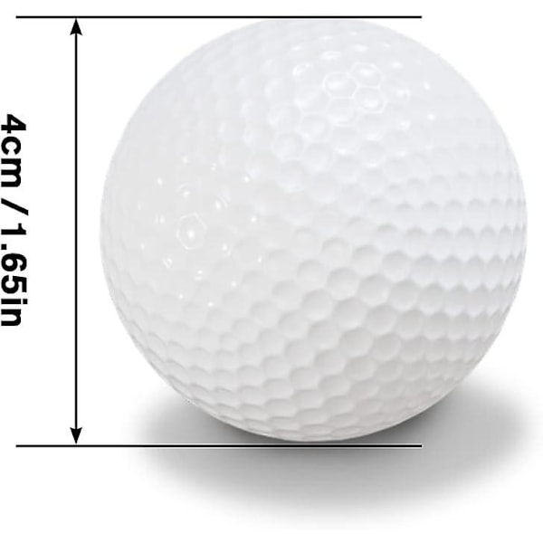 12-pack lysande golfbollar, lysande nattgolfbollar, lyser i mörkret, bästa slagturnering, fluorescerande golfboll, långvariga ljusa lysande bollar