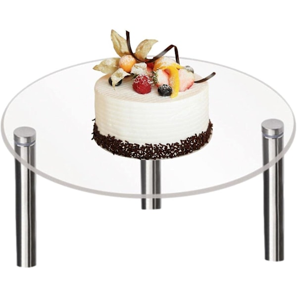 Cup Cake Tier Stand - Akryl Rund Cupcake Stand | Stapelbar Genomskinlig Tårta Och Dessert Stand Combo, Våningsställ För Fest Bröllop Födelsedag Baby