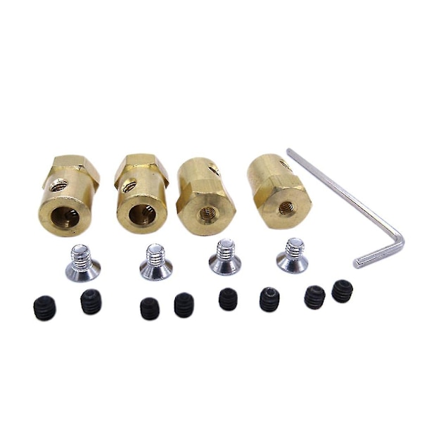 Rc modell racingbil kopparadapter för 1/10 modellbiltillbehör
