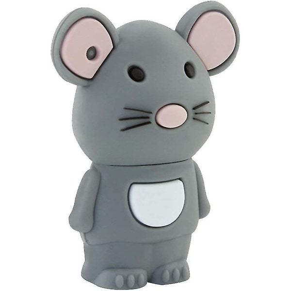 16 Gt Cartoon Animal USB -muistitikku, hiiri muotoinen USB muistitikku