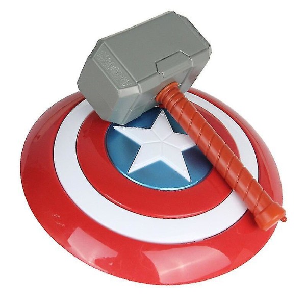 32 cm Captain America Shield til børn Cosplay Prop