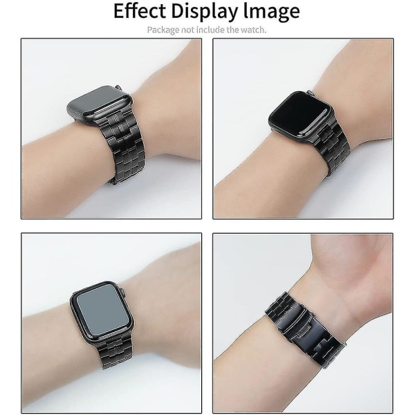 Lyxigt titanarmband för Apple Watch Band Ultra 49mm 45mm 44mm 41mm 38mm Armband för män（a 42 44 45 49mm）