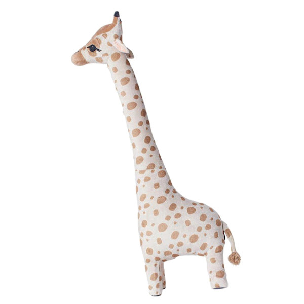 Giraffdocka Supermjuk Pp Fyllning Bomull Stående Söt Giraff Sovande Docka Djur Plyschleksak（17.7in）