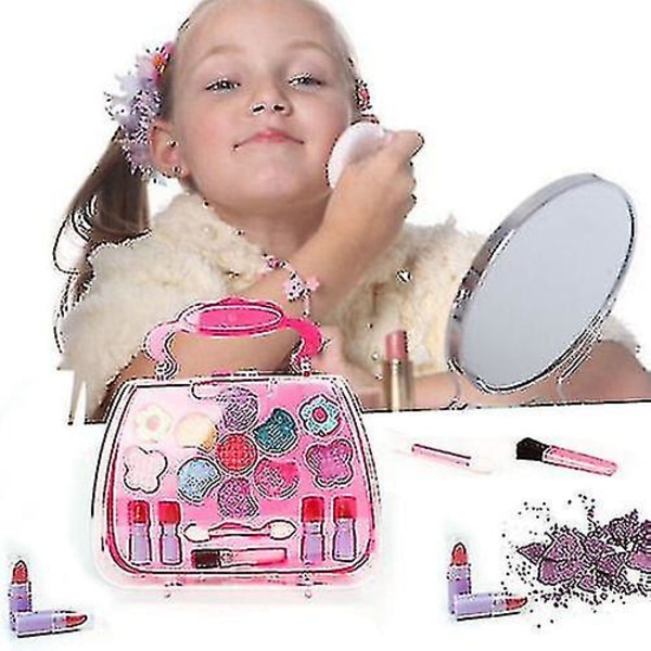 Piger Prinsesse Foregive Makeup Set Make Up Kosmetik Kid Børn Legetøjssæt Gaver