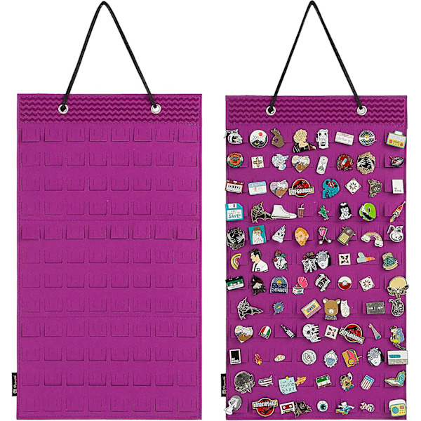 Wabjtam Hængende Broschenål Organizer, Display Pins Opbevaringsboks, Brosche Kollektion Opbevaringsholder, Kan Holde Op Til 96 Pins.(Inkluderer Ikke Nogen Tilbehør)(s
