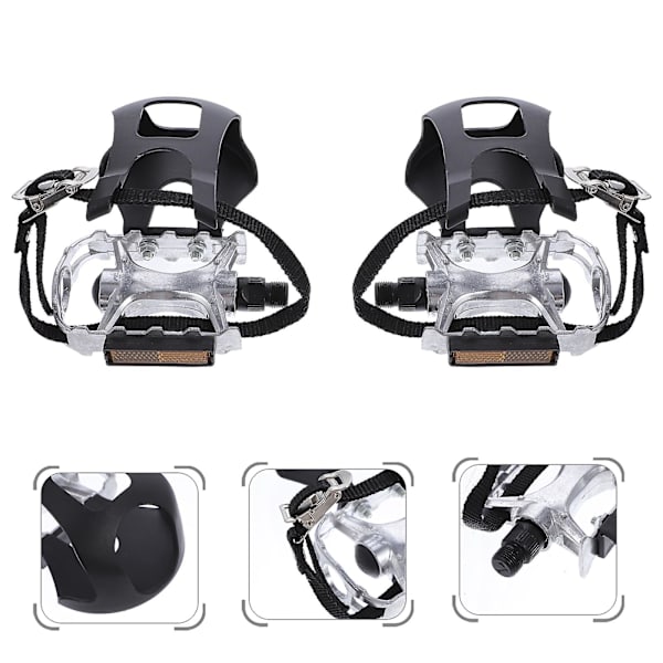 1 par roterande pedalgymcyklar Pedalövningscyklar Pedal