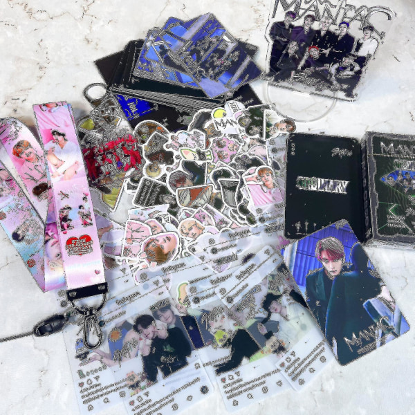 Dd-stray Kids Nye Maxident Box Sæt Kpop Merche Fotos Lanyard Nøglering Til Skz Fans